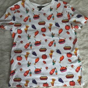 Forever21 feast graphic tee